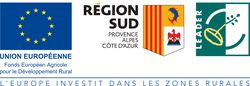 Projet LEADER financé par l'Europe et la Région SUD Projet LEADER financé par l'Europe et la Région SUD