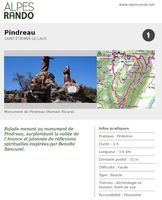 ST ETIENNE LE LAUS "Pindreau" Boucle 1h - 3,6 km / Facile