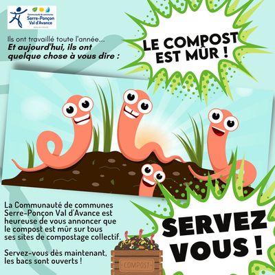 Le compost est mûr, servez-vous dans tous nos sites de compostage partagé !