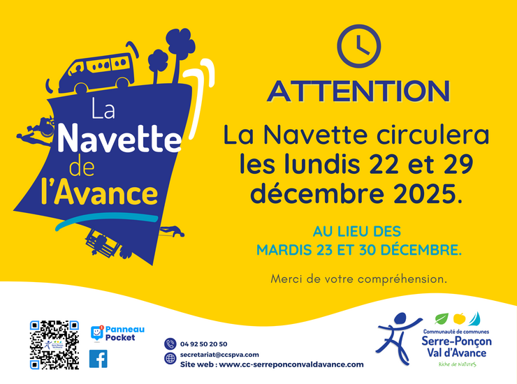 Modification des jours de circulation