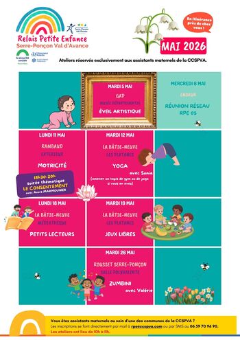 AGENDA RPE - MAI 2026