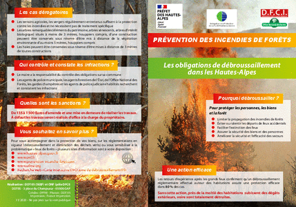 Prévention des incendies de forêts