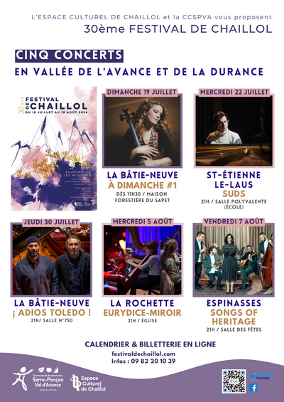 Programmation été 2026