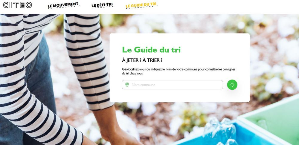 Guide du tri CITEO en ligne : cliquez sur l'image