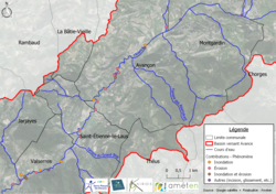 Contributions cartographiques des participants lors de l'atelier du 8 mars 2022