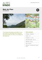 ROCHEBRUNE" Bois du Plan" Boucle 2h - 5,1 km / Facile