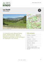 MONTGARDIN "La Forêt" - Boucle 5h30 - 18 km / Difficile