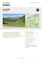 MONTGARDIN "La Forêt" - Boucle 5h30 - 18 km / Difficile