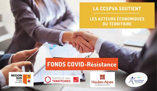 FONDS « COVID-RESISTANCE » : la CCSPVA ABONDE A HAUTEUR DE 15 000 EUROS