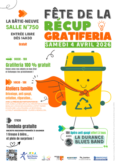 FETE DE LA RÉCUP' GRATIFERIA 3 | SAMEDI 4 AVRIL 2026