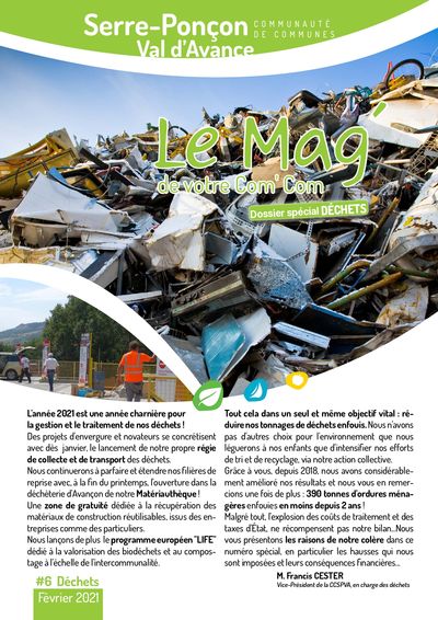 Le Mag' #6 spécial Déchets 