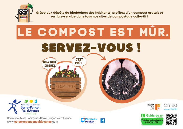 Le compost est mûr, servez-vous !