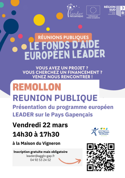 REMOLLON - VENDREDI 22 MARS DE 14H30 A 17H30, à la MAISON DU VIGNERON