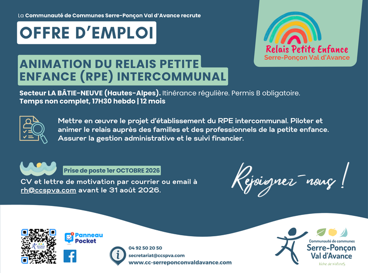 Poste à pourvoir le 1er octobre 2026