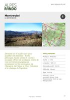 BATIE-NEUVE "Montreviol" - Boucle 2h30 - 6,9 km / Moyen