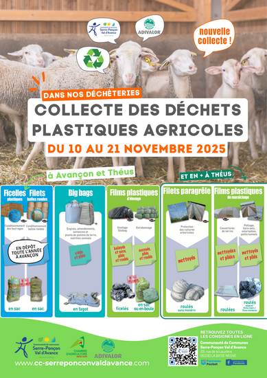 Collecte du 10 au 21 novembre 2025