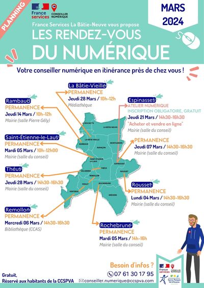 Rendez-vous du numérique - Mars 2024