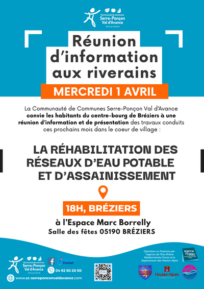 Réunion d'information, 01 avril 2026 à Bréziers