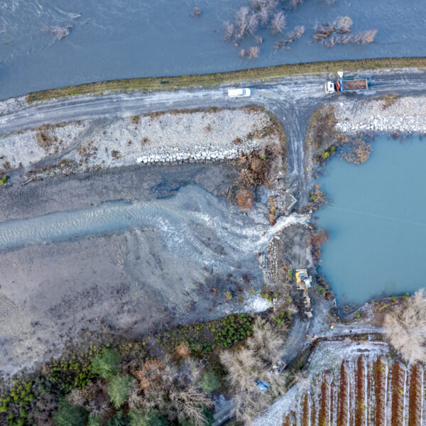 Crue et dégats aux 3 Lacs, décembre 2023