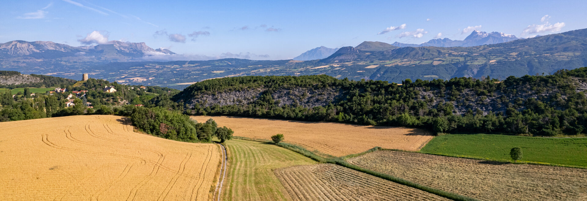 Vallée de l'Avance en été