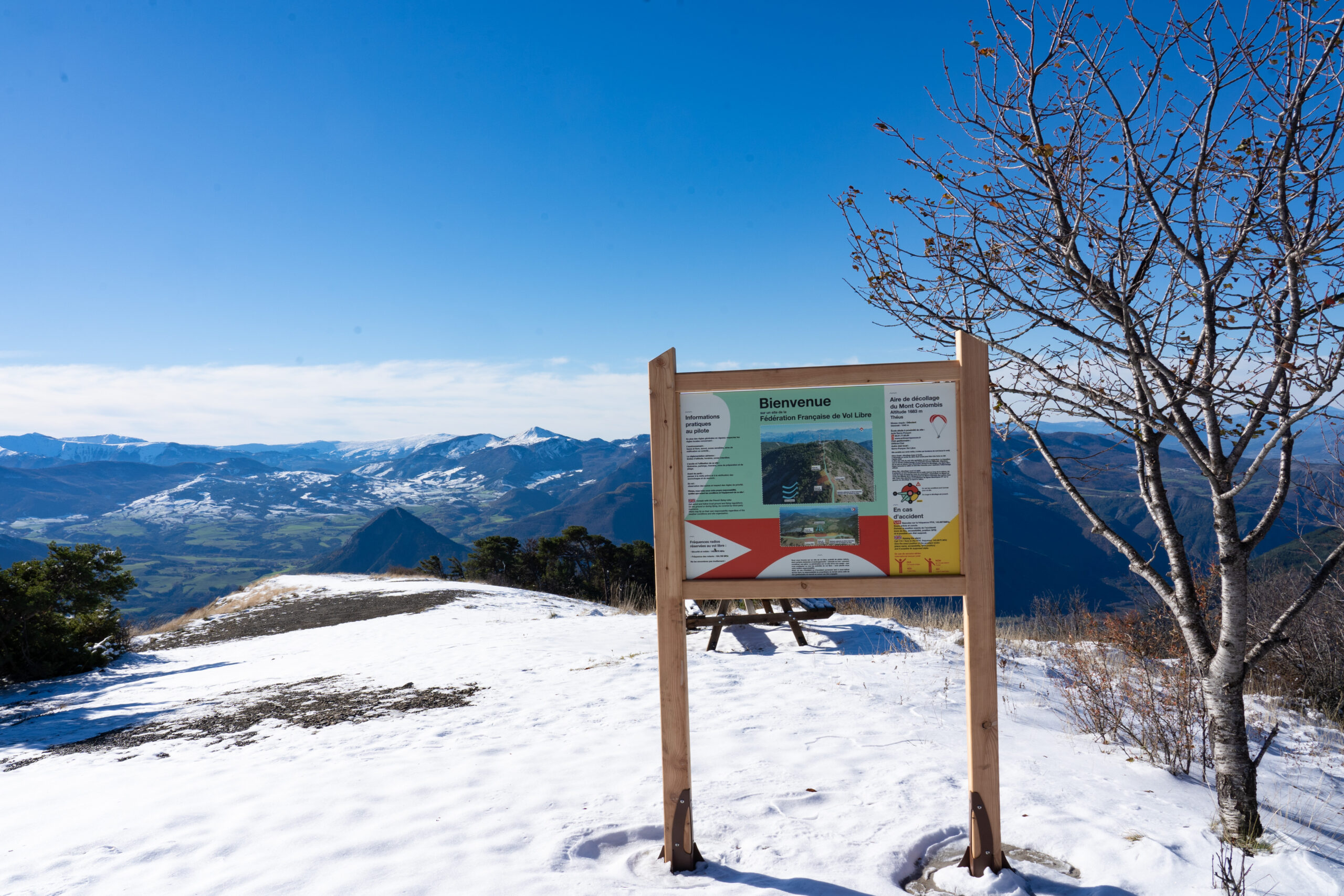 Aire de décollage du Mont Colombis